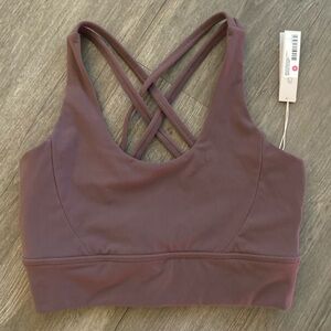 Smoked Cherry Rosa Sports Bra Buffbunny Collection NWT